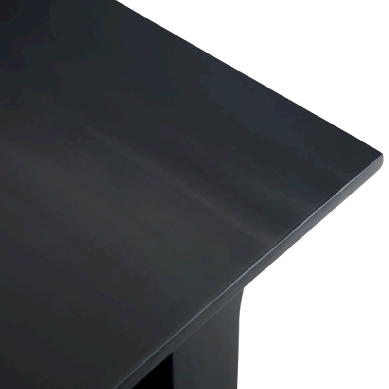 Table d'appoint étroite de style transitionnel en bois massif WYNDENHALL Normandy, 35,5 cm de large
