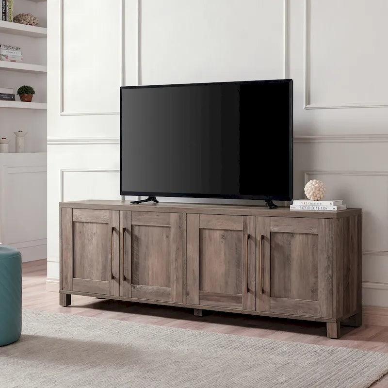 Meuble TV rectangulaire Chabot pour téléviseurs jusqu'à 75 pouces