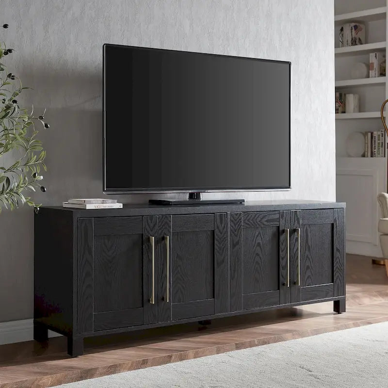 Meuble TV rectangulaire Chabot pour téléviseurs jusqu'à 75 pouces