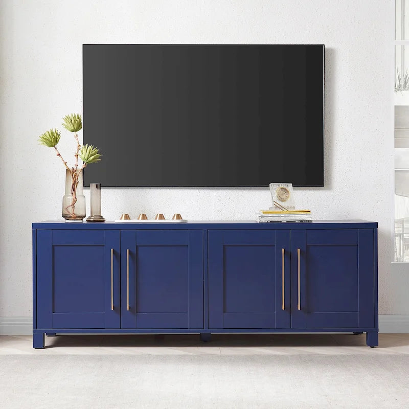 Meuble TV rectangulaire Chabot pour téléviseurs jusqu'à 75 pouces