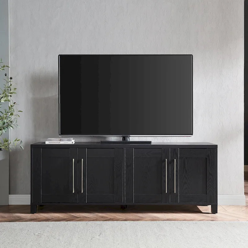 Meuble TV rectangulaire Chabot pour téléviseurs jusqu'à 75 pouces