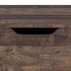 Table basse Uver Rustic 47 pouces à plateau relevable et une étagère, par Furniture of America