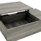 Table basse Uver Rustic 47 pouces à plateau relevable et une étagère, par Furniture of America