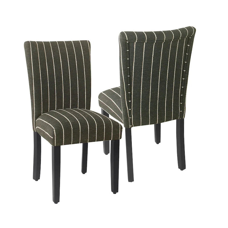 Chaise de salle à manger HomePop Classic Parsons - Lot de 2