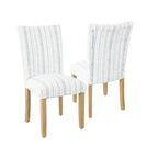 Chaise de salle à manger HomePop Classic Parsons - Lot de 2
