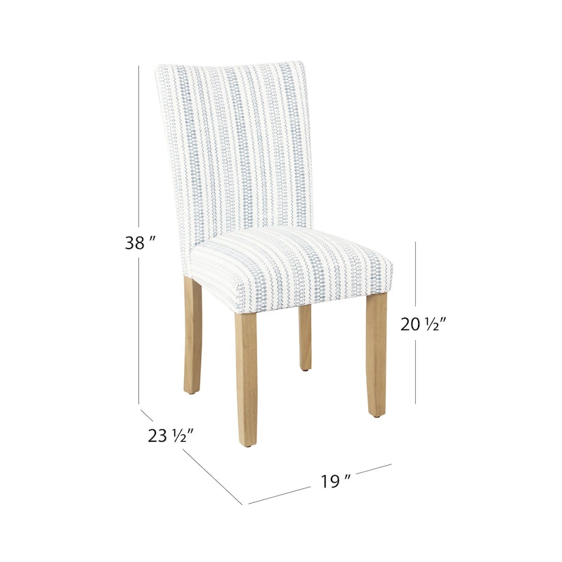 Chaise de salle à manger HomePop Classic Parsons - Lot de 2