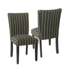 Chaise de salle à manger HomePop Classic Parsons - Lot de 2