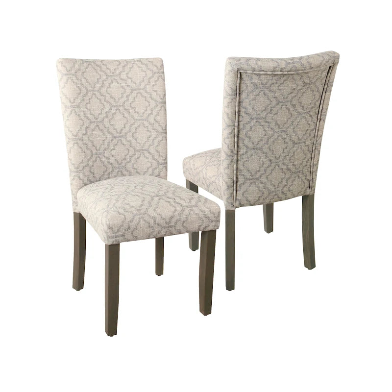 Chaise de salle à manger HomePop Classic Parsons - Lot de 2