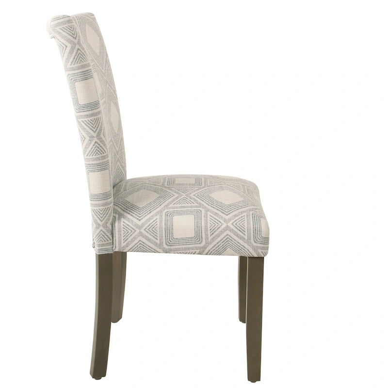 Chaise de salle à manger HomePop Classic Parsons - Lot de 2