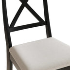 Chaises de salle à manger en bois style ferme CraftPorch (lot de 2) - Non disponible