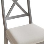 Chaises de salle à manger en bois style ferme CraftPorch (lot de 2) - Non disponible