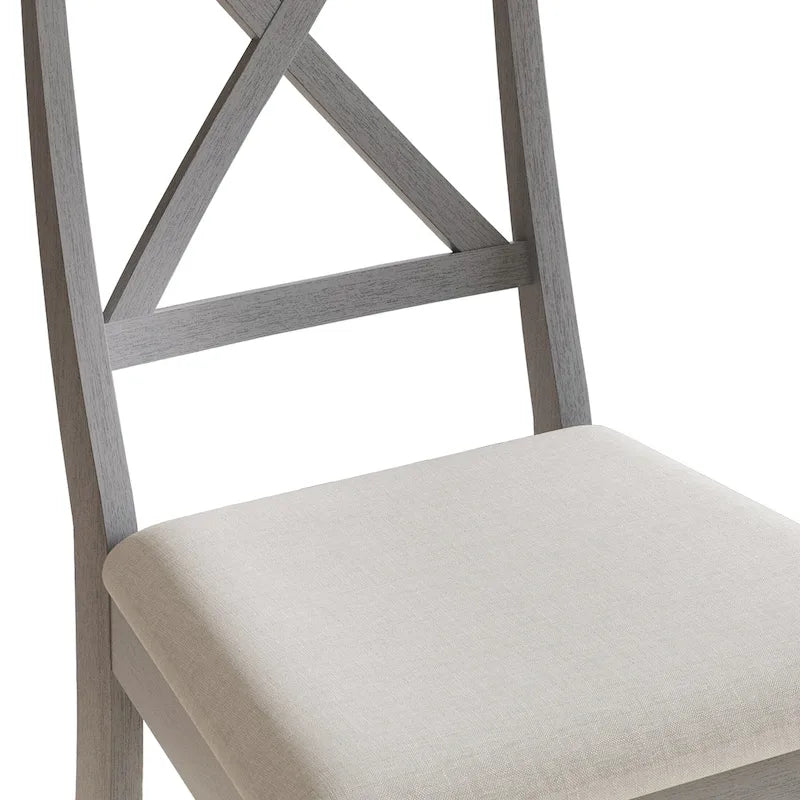 Chaises de salle à manger en bois style ferme CraftPorch (lot de 2) - Non disponible