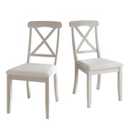 Chaises de salle à manger en bois style ferme CraftPorch (lot de 2) - Non disponible