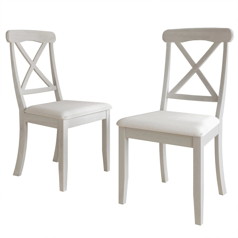 Chaises de salle à manger en bois style ferme CraftPorch (lot de 2) - Non disponible