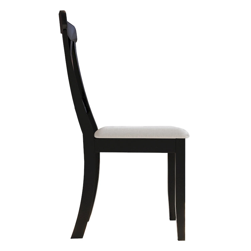 Chaises de salle à manger en bois style ferme CraftPorch (lot de 2) - Non disponible