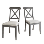 Chaises de salle à manger en bois style ferme CraftPorch (lot de 2) - Non disponible