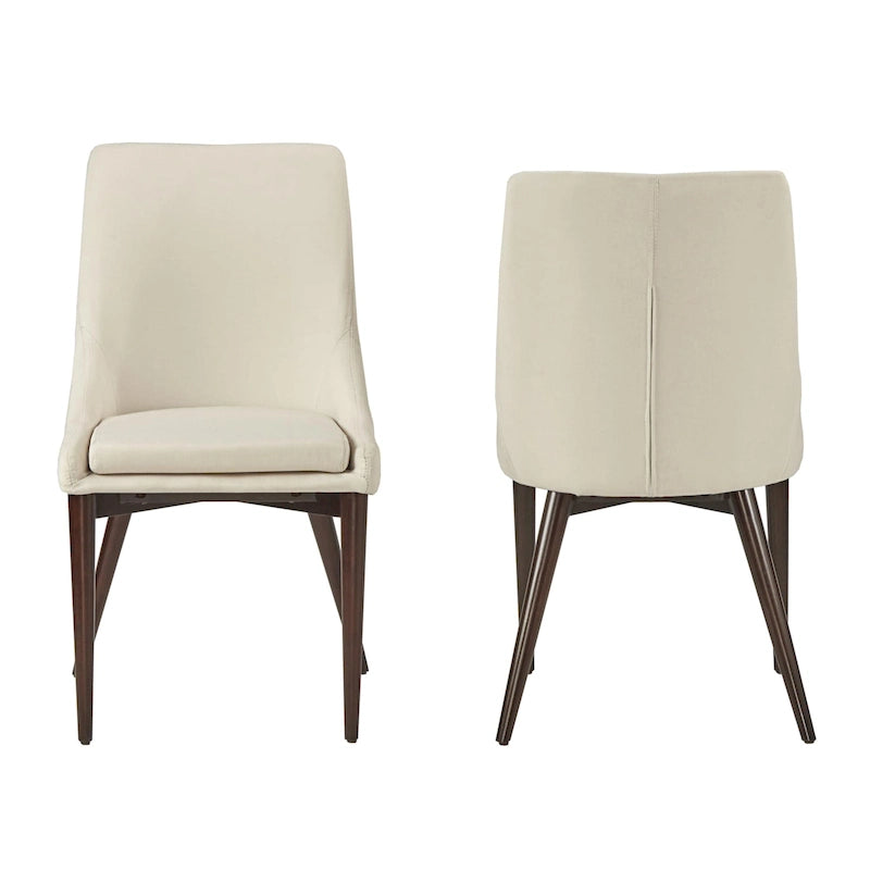 Chaises de salle à manger Sasha style milieu du siècle (lot de 2) par iNSPIRE Q Modern