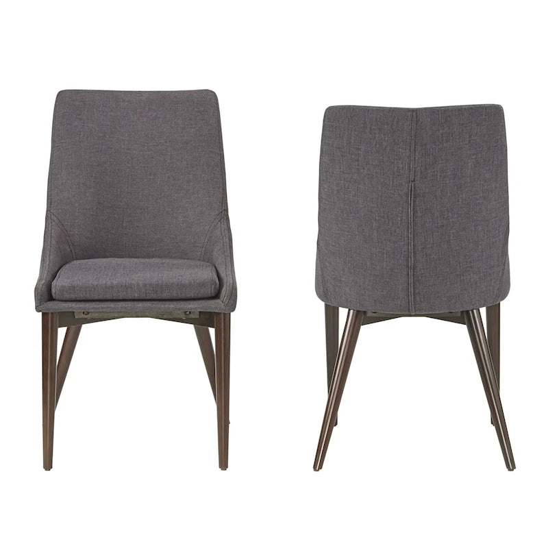 Chaises de salle à manger Sasha style milieu du siècle (lot de 2) par iNSPIRE Q Modern