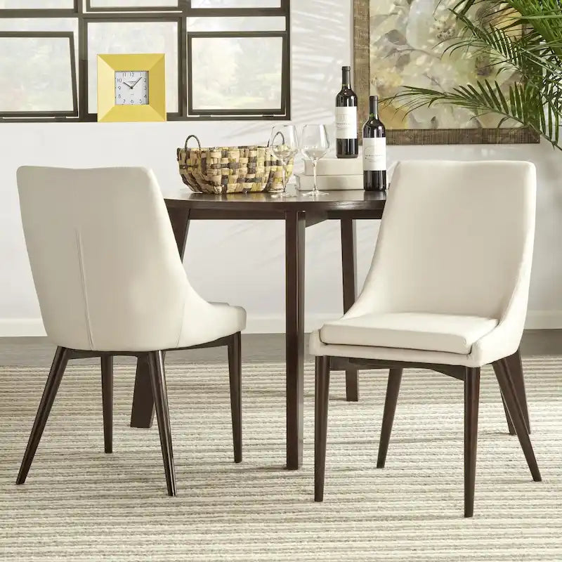 Chaises de salle à manger Sasha style milieu du siècle (lot de 2) par iNSPIRE Q Modern