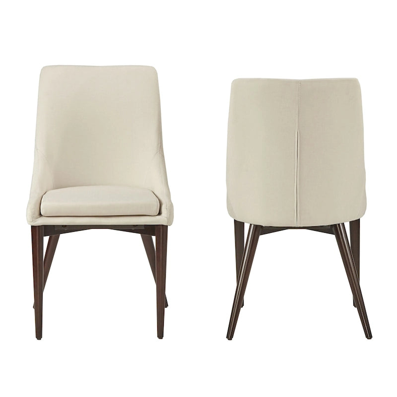 Chaises de salle à manger Sasha style milieu du siècle (lot de 2) par iNSPIRE Q Modern