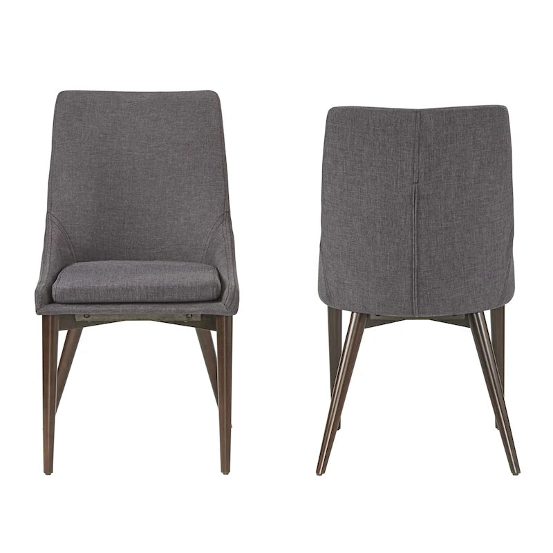 Chaises de salle à manger Sasha style milieu du siècle (lot de 2) par iNSPIRE Q Modern