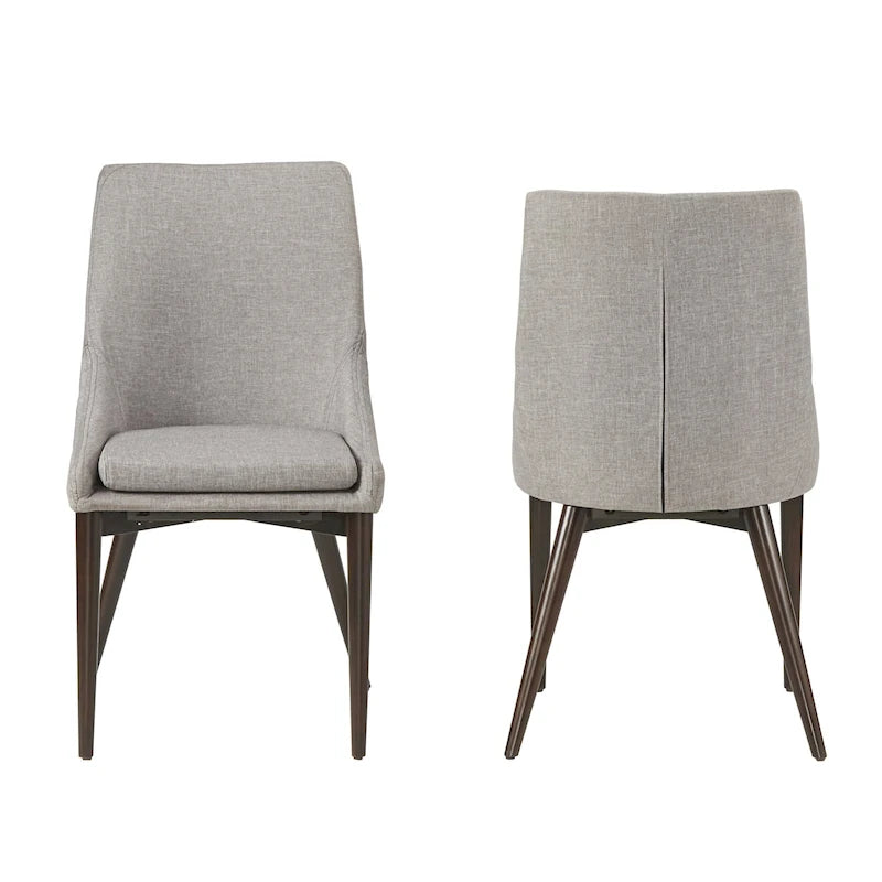 Chaises de salle à manger Sasha style milieu du siècle (lot de 2) par iNSPIRE Q Modern