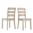 Chaises de salle à manger en bois Wilmington II (lot de 2) par iNSPIRE Q Classic