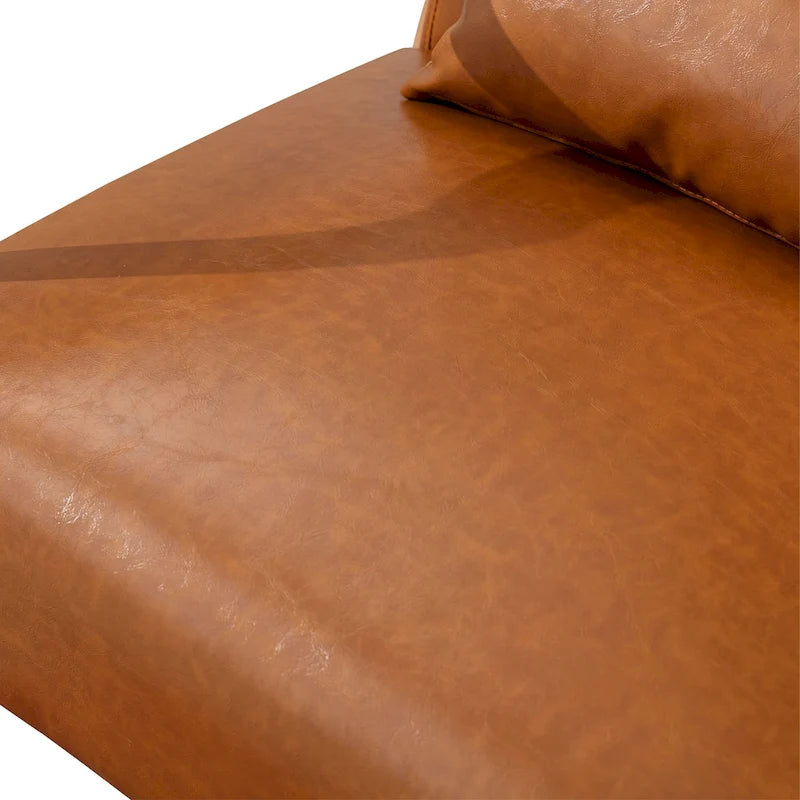 Fauteuil d'appoint moderne Aston en bois massif pour salon