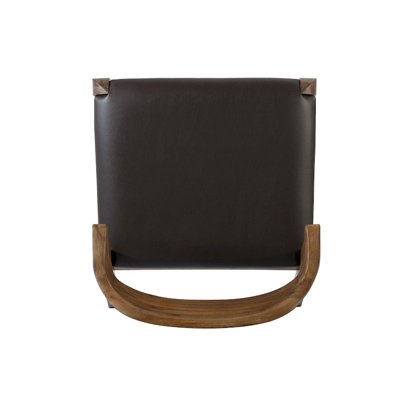Chaise de salle à manger en bois Rasmus style milieu du siècle