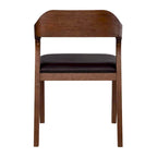 Chaise de salle à manger en bois Rasmus style milieu du siècle