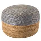 Pouf/repose-pieds rond en jute Saba de Juniper Home