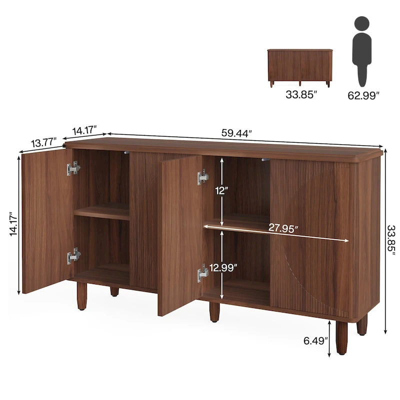 Buffet moderne avec rangement - Non applicable