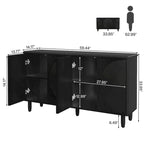 Buffet moderne avec rangement - Non applicable