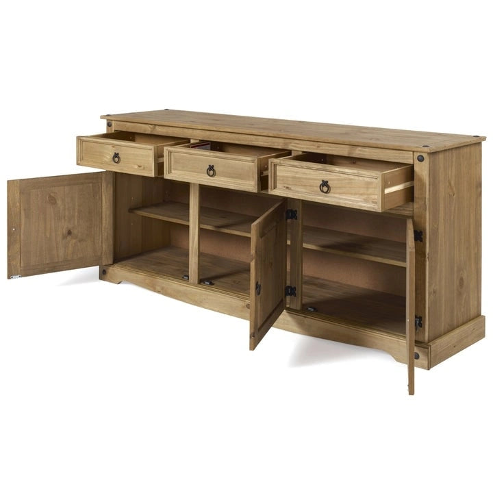 Buffet en bois style ferme 65 - Collection Corona
