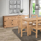 Buffet en bois style ferme 65 - Collection Corona