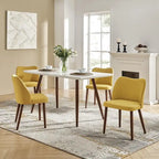 Ensemble de 4 chaises de salle à manger en bois massif Melisa de HULALA HOME