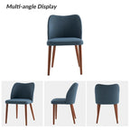 Ensemble de 4 chaises de salle à manger en bois massif Melisa de HULALA HOME