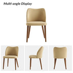 Ensemble de 4 chaises de salle à manger en bois massif Melisa de HULALA HOME