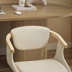Chaise de salle à manger pivotante Art Leon