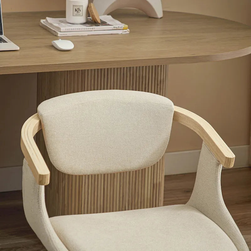 Chaise de salle à manger pivotante Art Leon