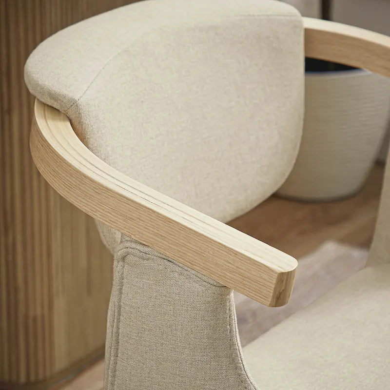Chaise de salle à manger pivotante Art Leon