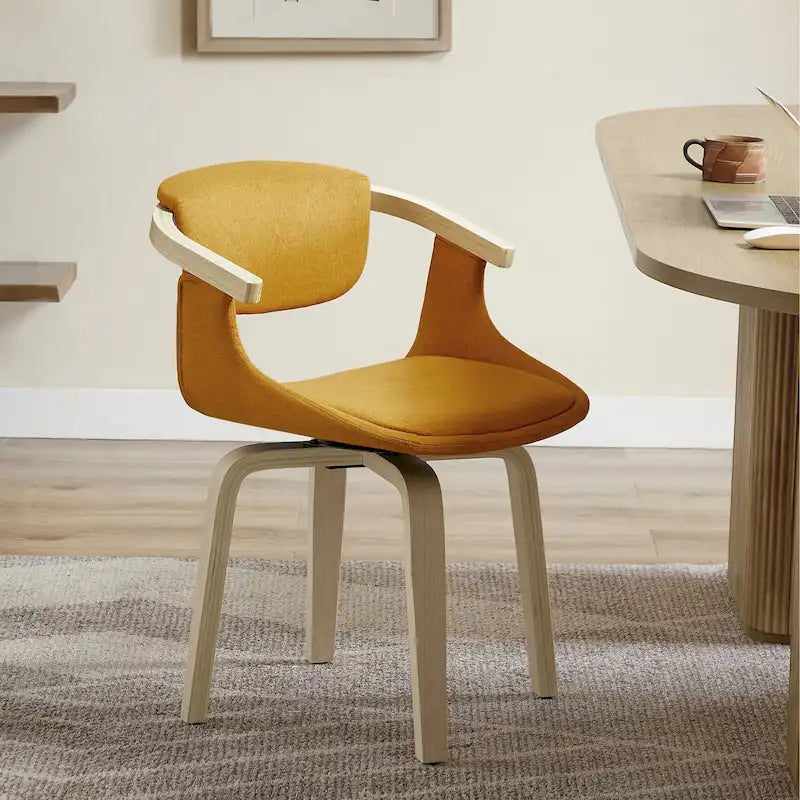Chaise de salle à manger pivotante Art Leon