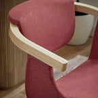 Chaise de salle à manger pivotante Art Leon
