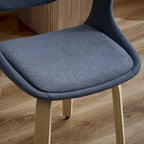 Chaise de salle à manger pivotante Art Leon
