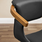 Chaise de salle à manger pivotante Art Leon