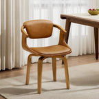 Chaise de salle à manger pivotante Art Leon