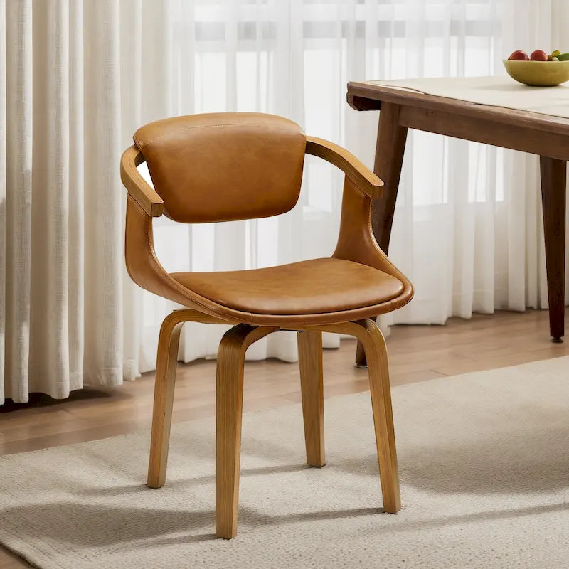 Chaise de salle à manger pivotante Art Leon