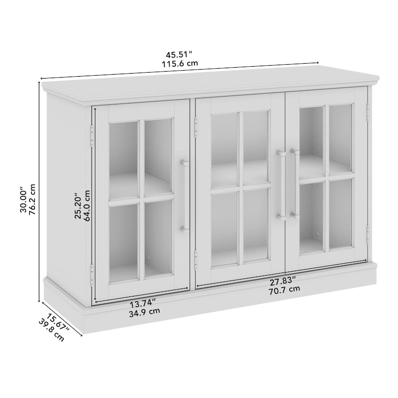 Meuble TV Westbrook 46W pour téléviseur 65 pouces par Bush Furniture