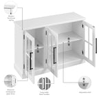 Meuble TV Westbrook 46W pour téléviseur 65 pouces par Bush Furniture