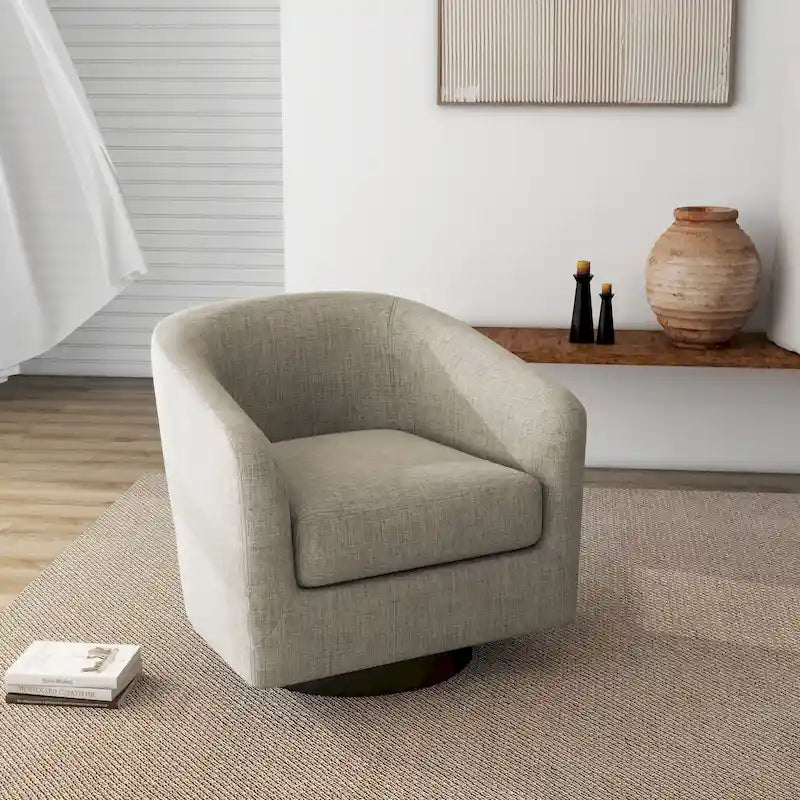 Fauteuil rond pivotant à 360 degrés